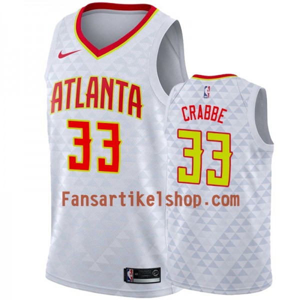 NBA Atlanta Hawks Trikot Allen Crabbe 33 Nike 2019-2020 Association Edition Swingman - Herren NBA Atlanta Hawks Trikot Allen Crabbe 33 Nike 2019-2020 Association Edition Swingman - Herren